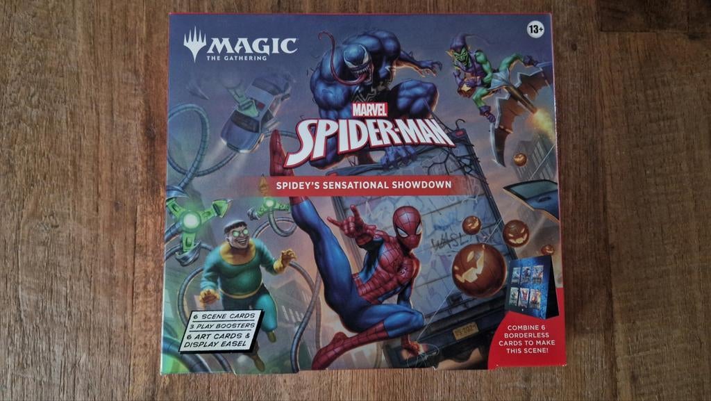 Magic: The Gathering Spider-Man Scene Box Nieuw en Sealed, Ophalen of Verzenden, Nieuw, Overige typen