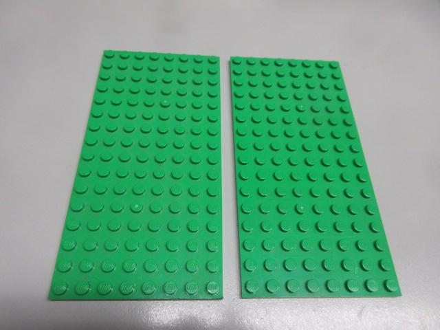 nr. 4408, 2 Lego bouwplaatjes, 8x16 (92438), Ophalen of Verzenden, Zo goed als nieuw, Complete set, Lego