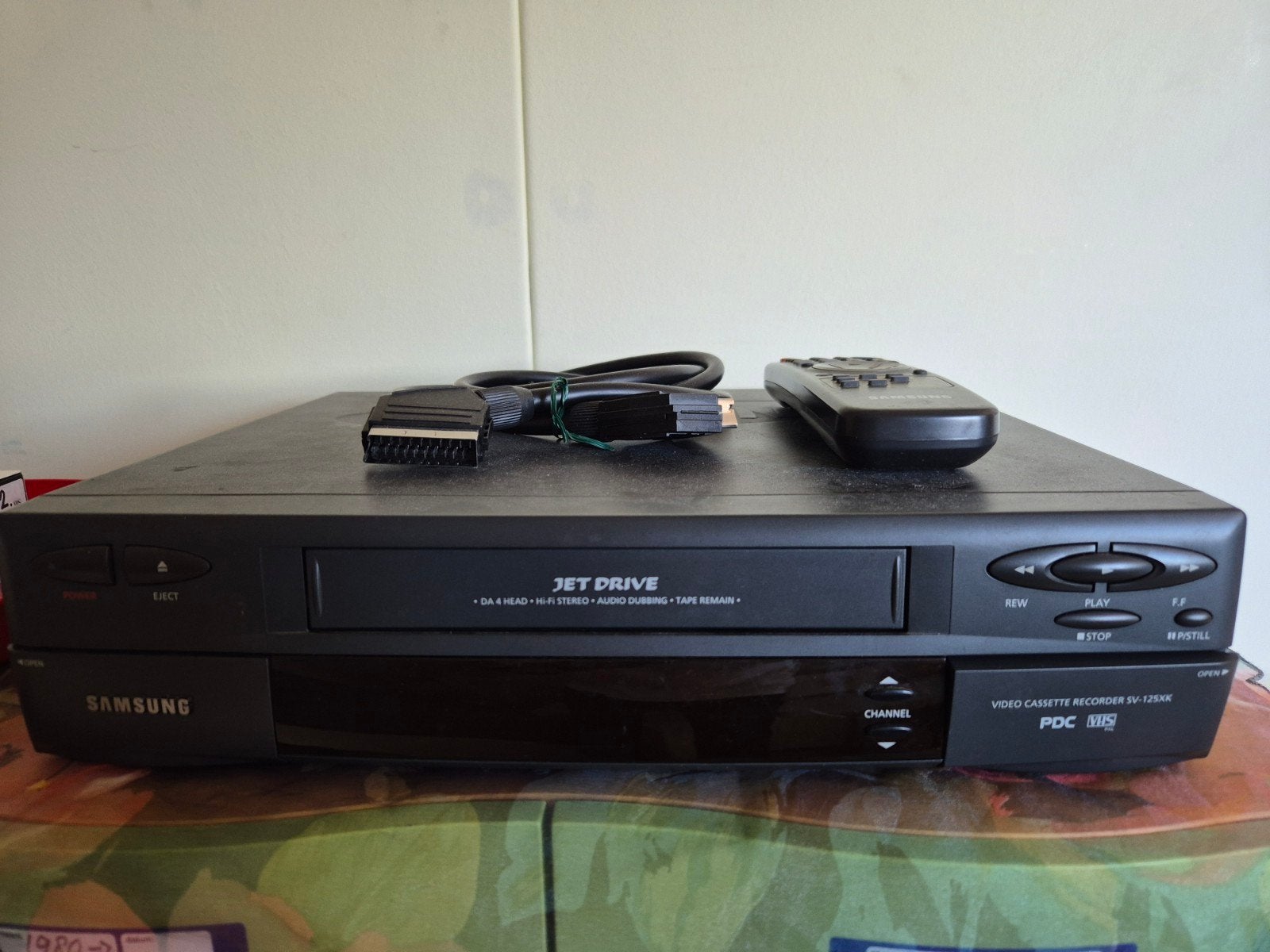 Samsung SV-125-XK video cassette recorder, Audio, Tv en Foto, Ophalen of Verzenden, Zo goed als nieuw, VHS-speler of -recorder