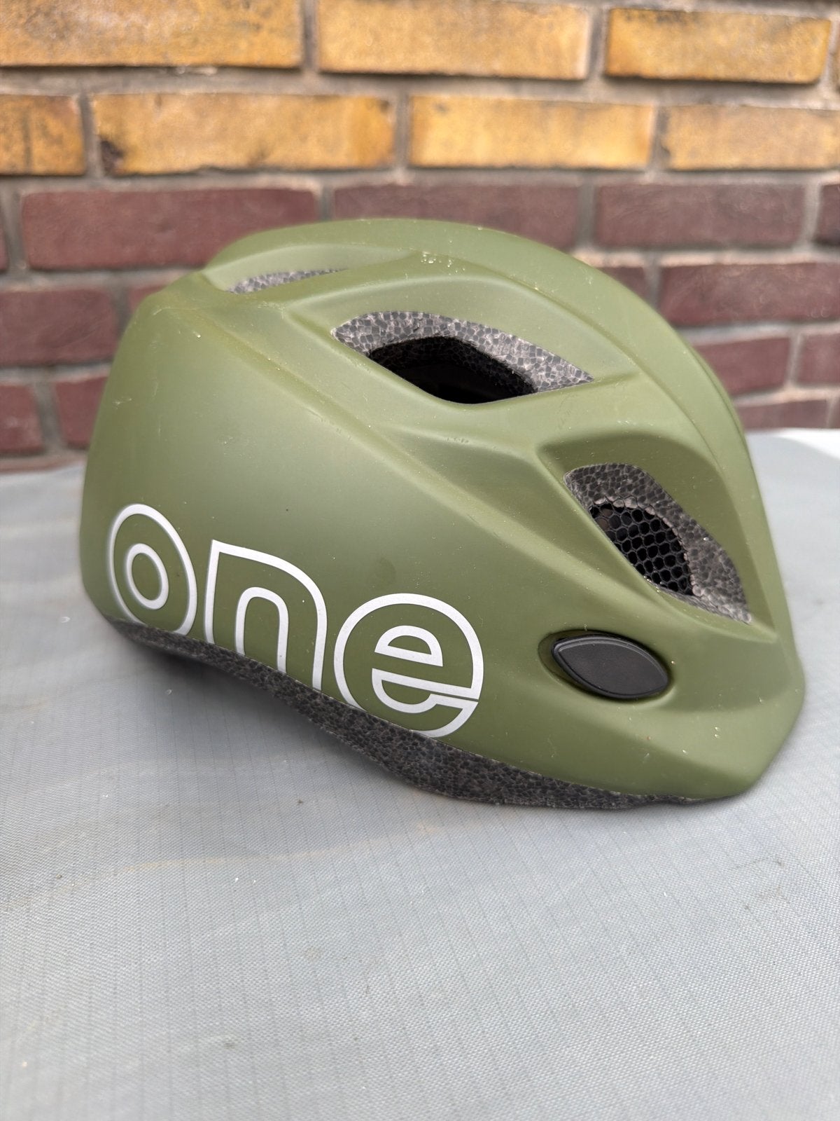 Bobike One Plus S Fietshelm - Groen, Ophalen, Gebruikt, Overige maten, Jongen of Meisje