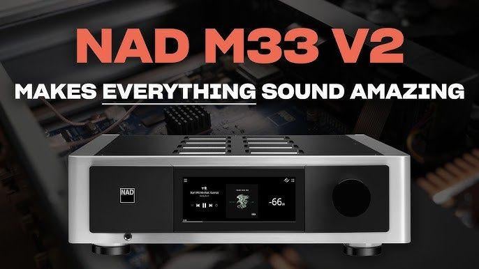 NAD M33v2 -NIEUW-DEMO-GARANTIE, Overige merken, Nieuw, Ophalen of Verzenden, 120 watt of meer