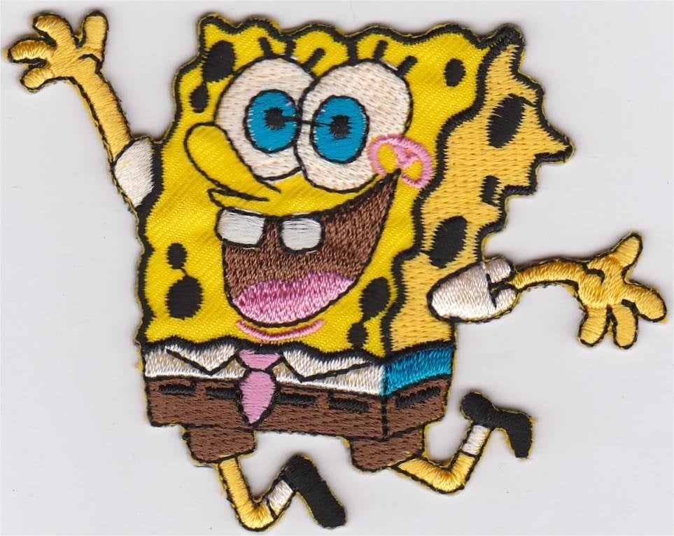 SpongeBob patch embleem, Verzenden, Nieuw, Shirt