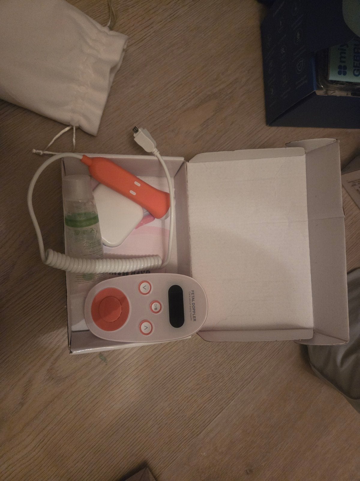Fetal Doppler voor thuisgebruik, Kinderen en Baby's, Overige Kinderen en Baby's, Ophalen of Verzenden, Zo goed als nieuw