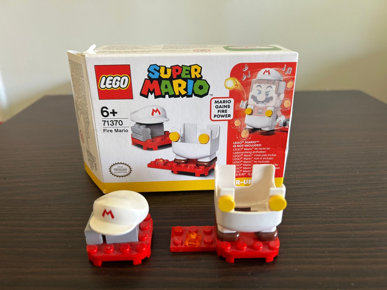 Lego Super Mario 71370 Fire Mario power-up pack, Ophalen of Verzenden, Zo goed als nieuw
