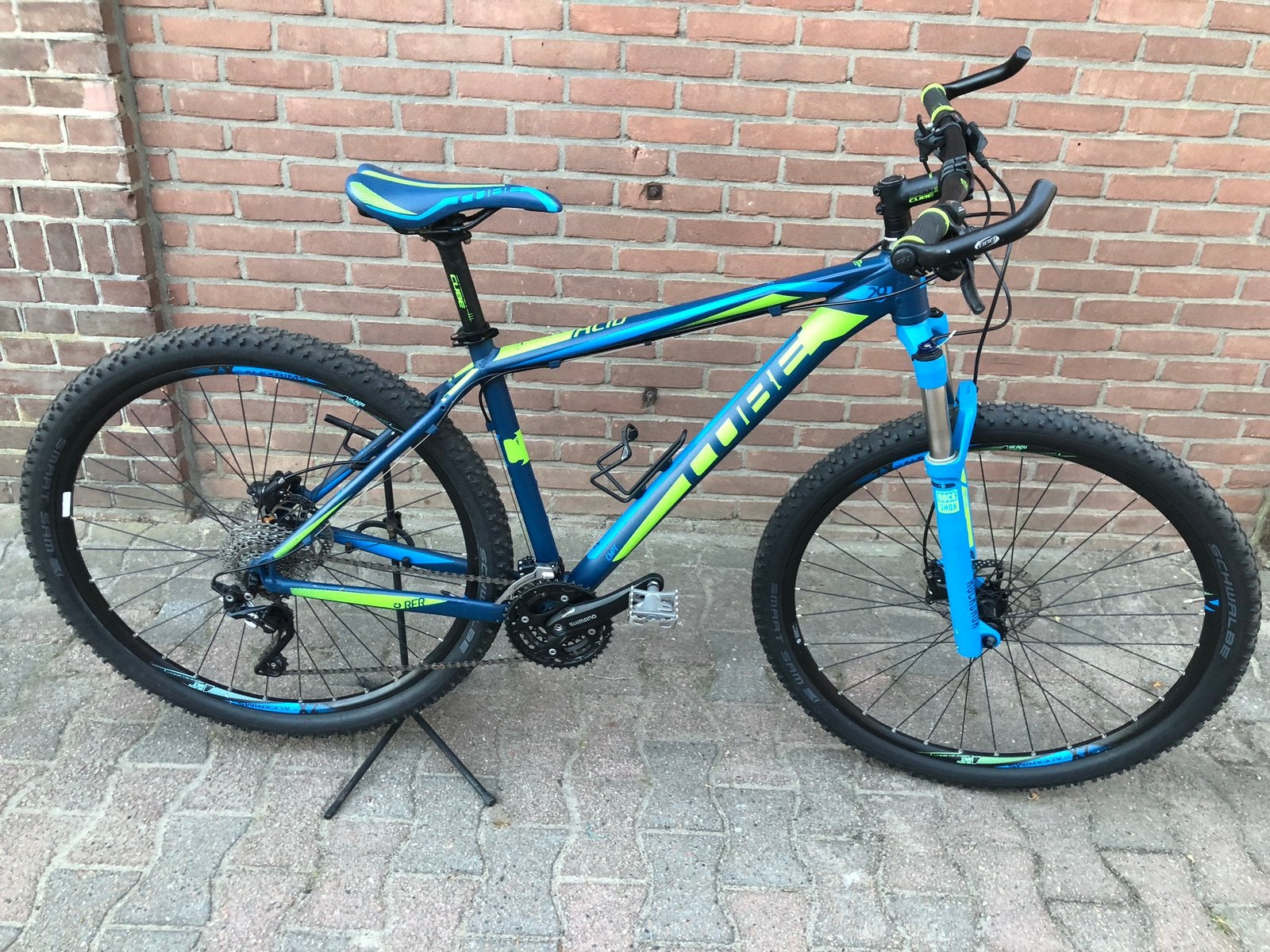 Super mooie en goeie Cube Acid mountainbike 47cm MTB 29er, Hardtail, 45 tot 49 cm, Zo goed als nieuw, Schijfrem