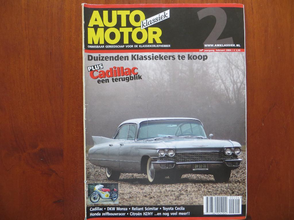 Auto Motor Klassiek 2 2004 DKW Monza, Scimitar Celica, HY, Ophalen of Verzenden, Gelezen, Algemeen