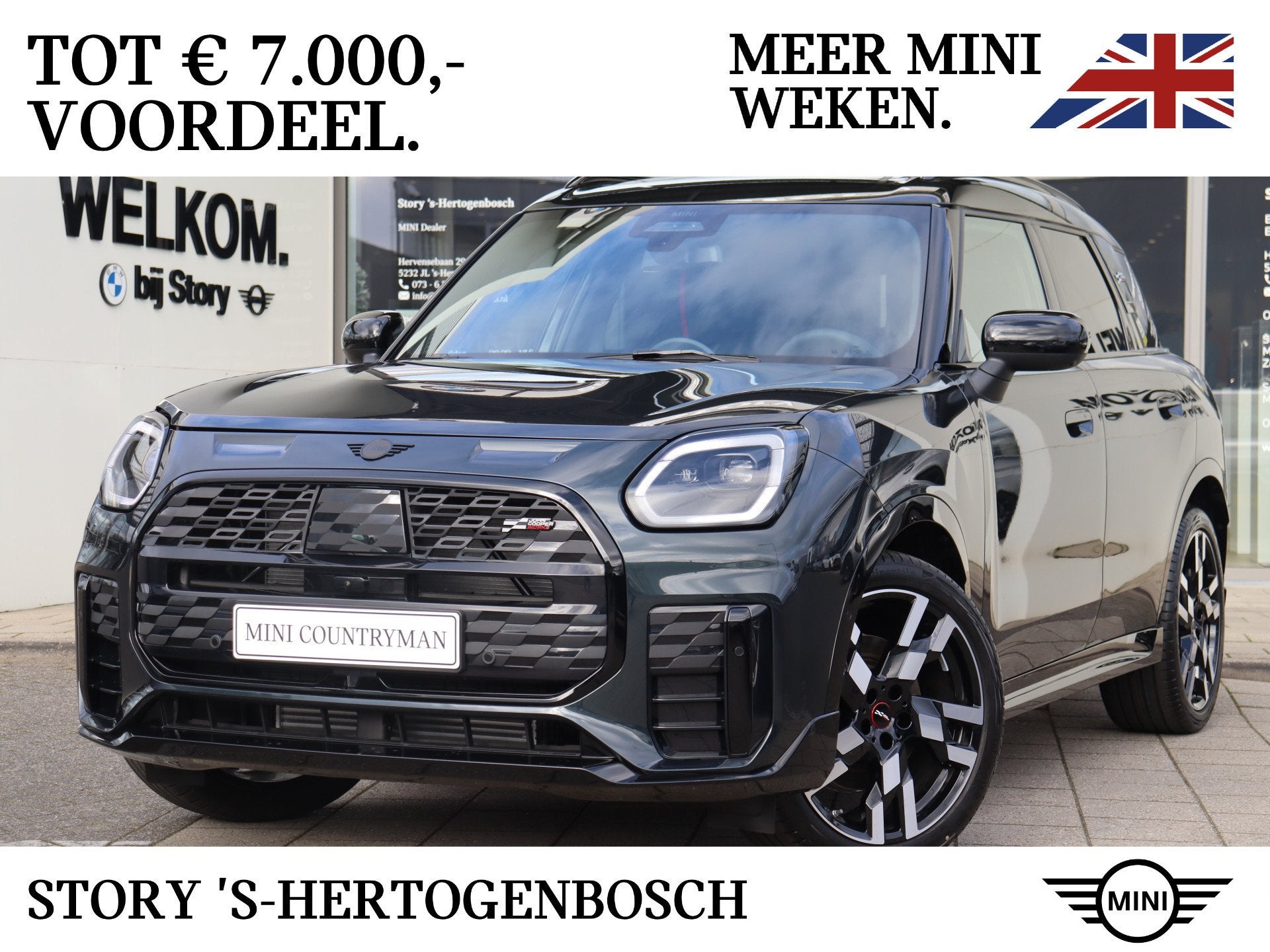 MINI Countryman C Automaat / John Cooper Works / Pakket XL /