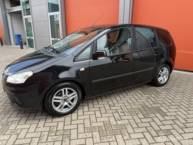 Ford C-Max 1.8-16V Trend KM NAP-AIRCO-APK 03-2027-VEEL EXTR', Auto's, Ford, Voorwielaandrijving, Gebruikt, 4 cilinders, Zwart