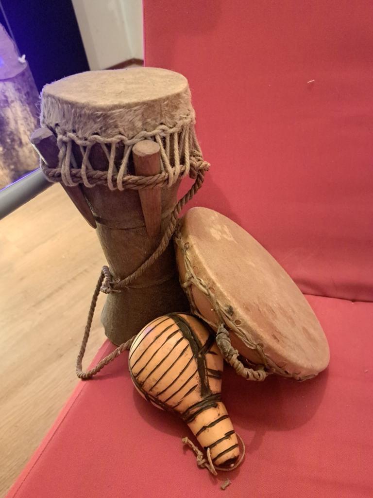 Oude percussie instrumenten, Muziek en Instrumenten, Ophalen of Verzenden, Gebruikt, Trommel