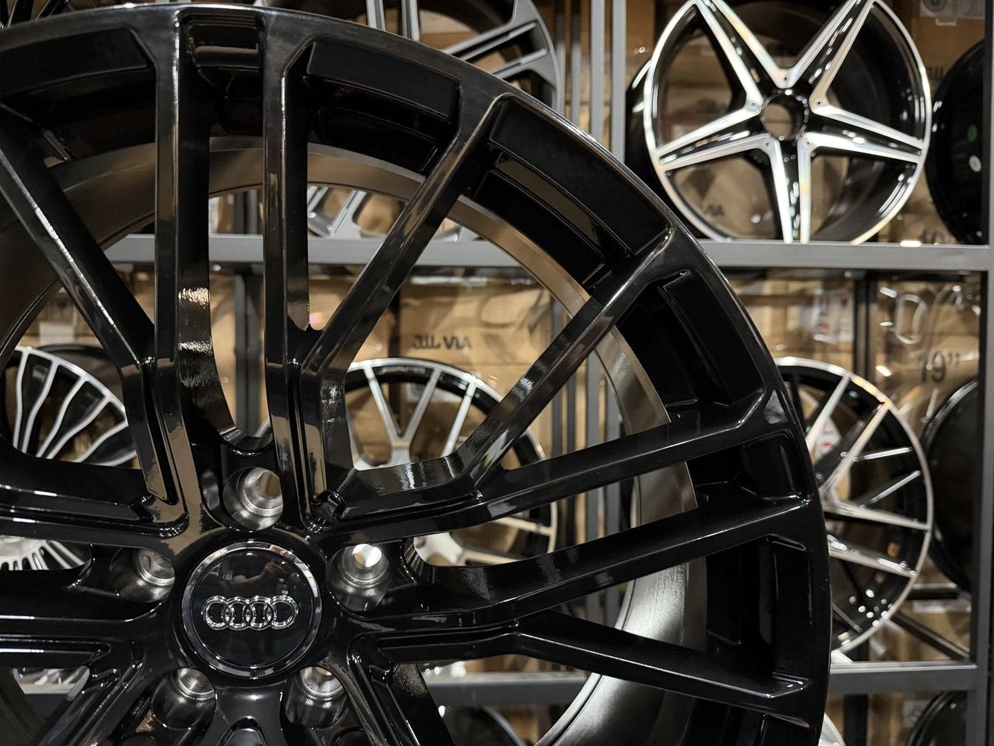 20 inch Audi RS look velgen A4 A5 A6 A7 A8 Q3 Q5 Q7 RS4 RS5, Velg(en), -, -, Nieuw