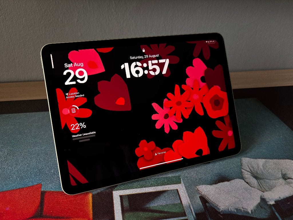 iPad Air 4e Generation 256GB + Wifi + Smart Folio, Ophalen, Apple iPad Air, 11 inch, Zo goed als nieuw