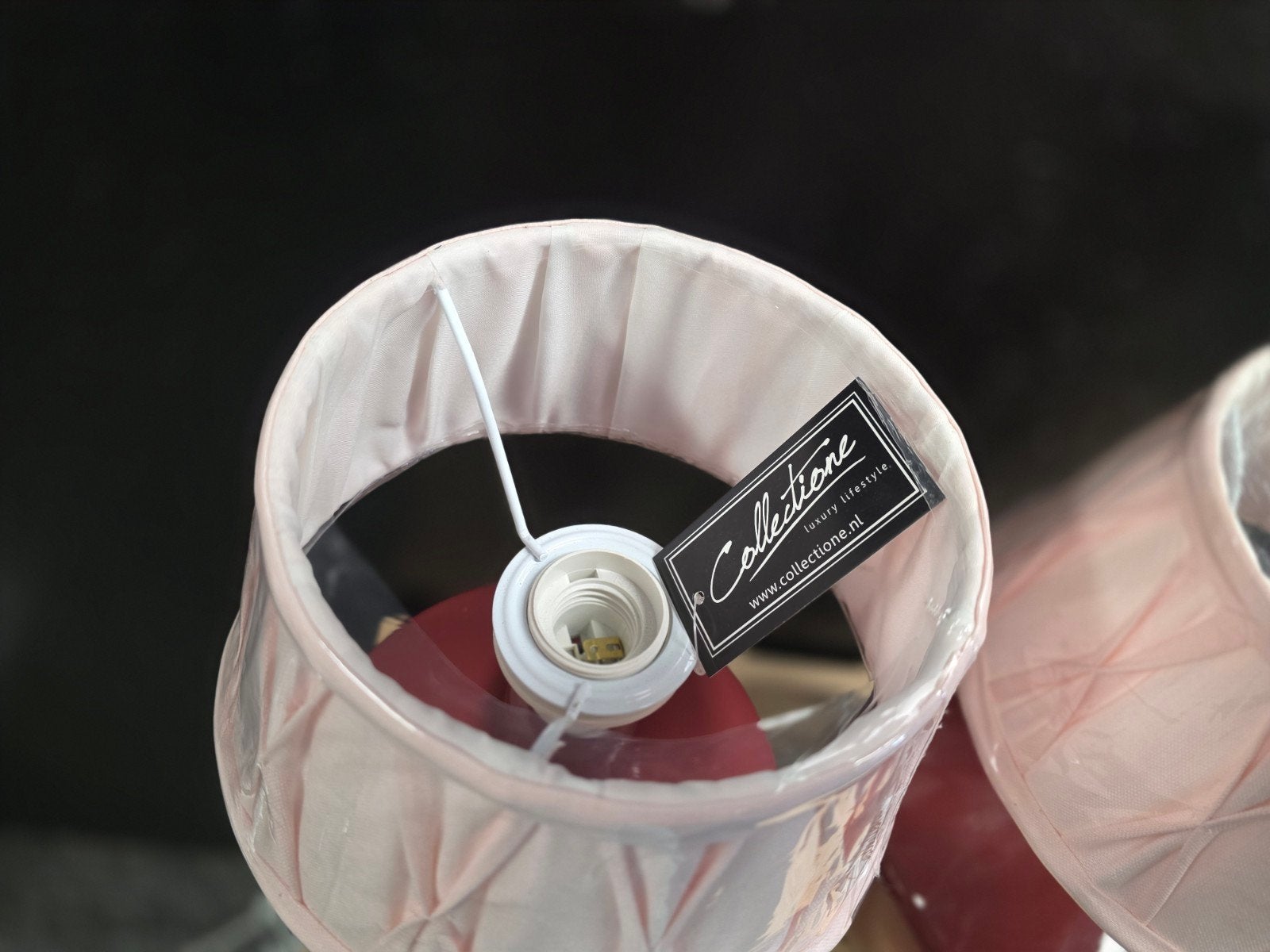 Staande lampenkap plissé Riva drum - diverse kleuren/maten, Wit, Nieuw, Ophalen of Verzenden, Onbekend