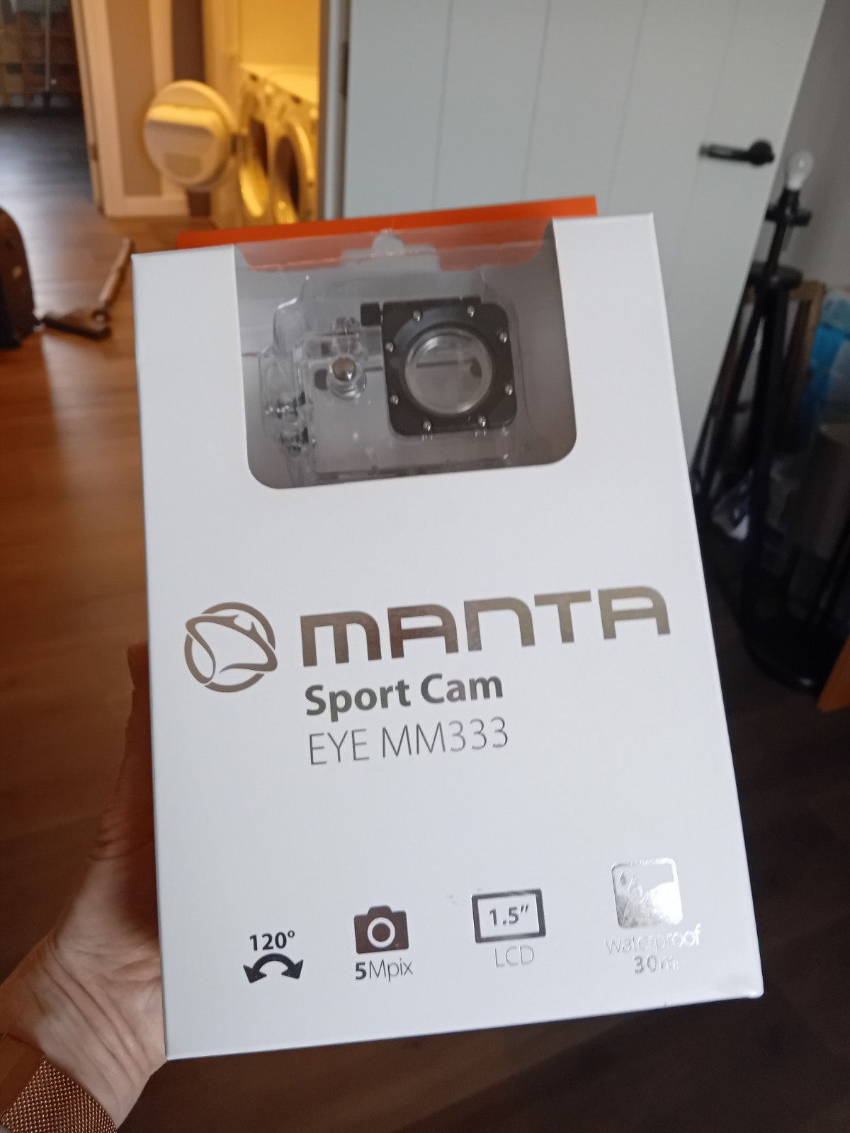 Nieuwe Manta Sport Cam EYE MM333 - Actiecamera in verpakking, Ophalen of Verzenden, Nieuw, Overige merken
