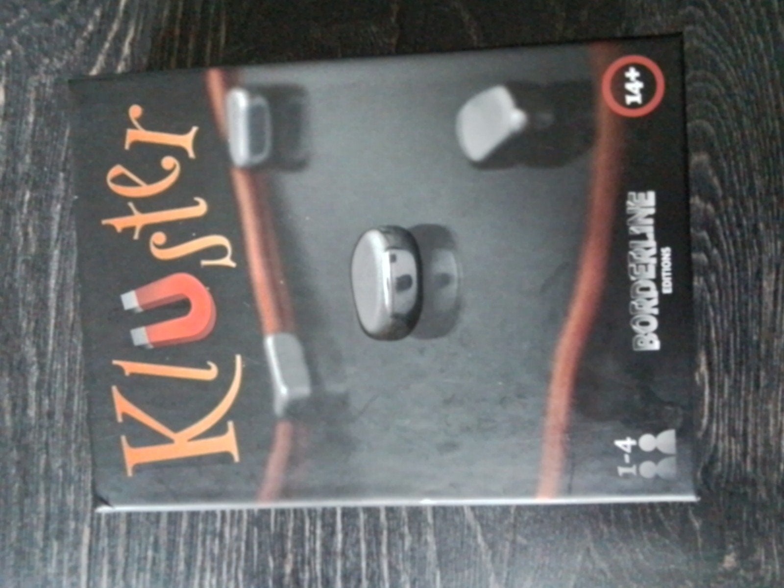Kluster spel, 1-4  Borderline Edition. ZGAN., Ophalen of Verzenden, Zo goed als nieuw, Onbekend