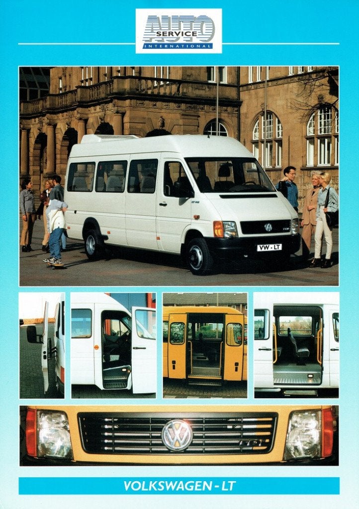 Folder Auto Service International Volkswagen LT (ca.1997), Verzenden, Gelezen, Volkswagen