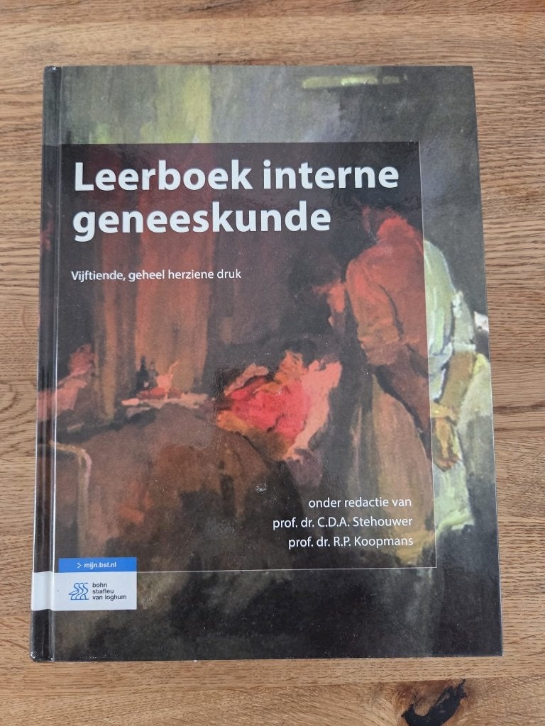 Leerboek Interne Geneeskunde - Vijftiende Druk, Boeken, Ophalen of Verzenden, C.D.A. Stehouwer, R.P. Koopmans (redactie), Beta