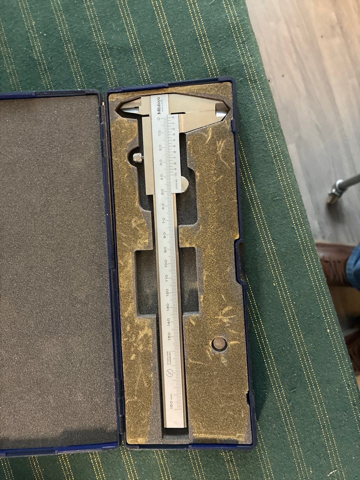 Linkshandige Mitutoyo Schuifmaat 150mm - Zo goed als nieuw, Ophalen, Zo goed als nieuw, Afstand