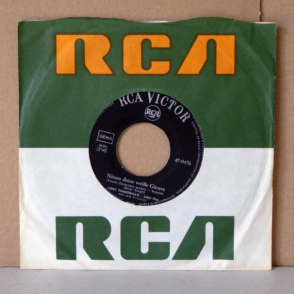 Gert Timmerman - Nimm deine weisse Gitarre, Gebruikt, 7 inch, Overige typen, Schlager