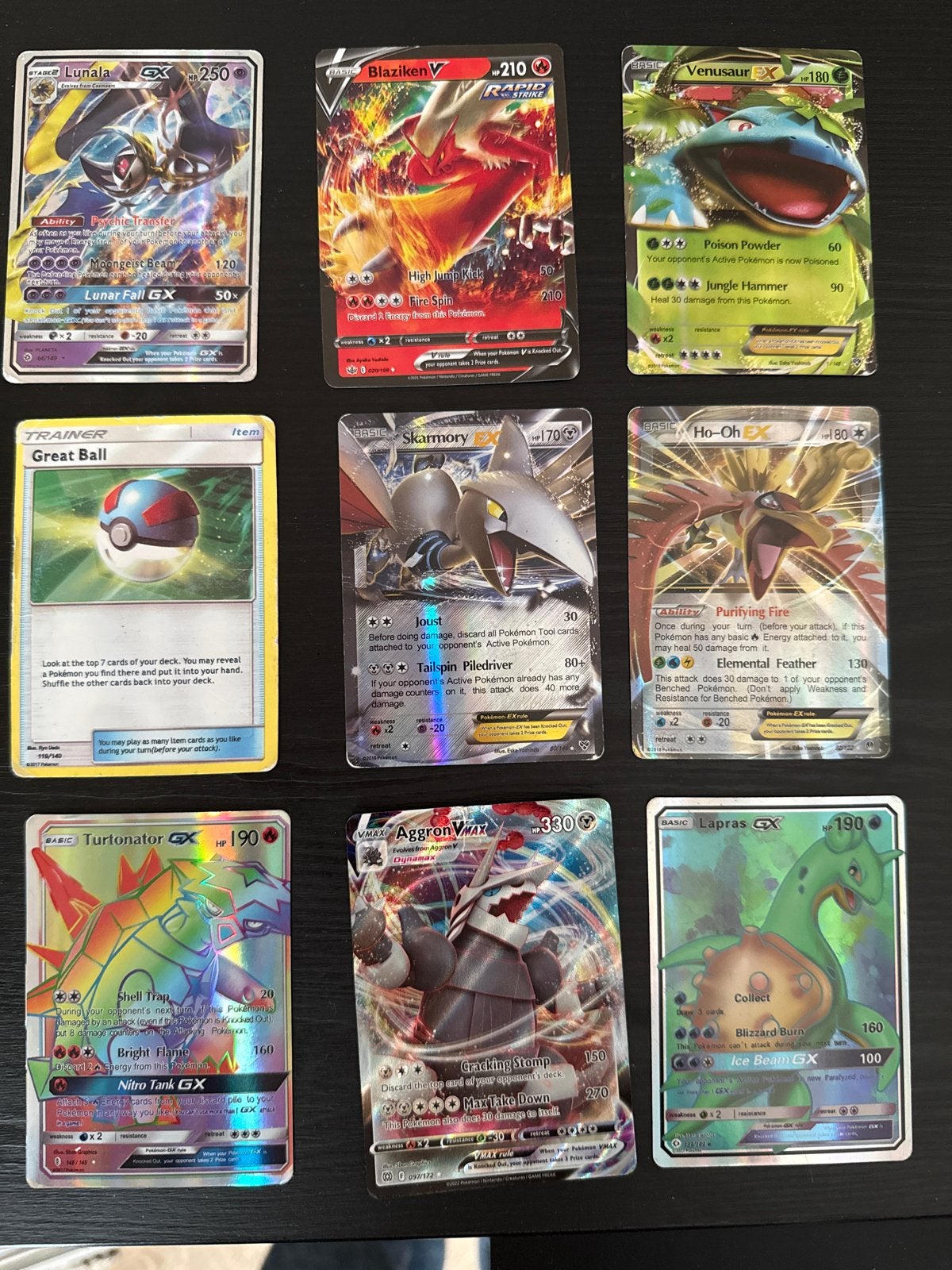 Pokémon Kaarten Collectie: GX, V, VMAX en EX, Ophalen of Verzenden, Gebruikt, Meerdere kaarten