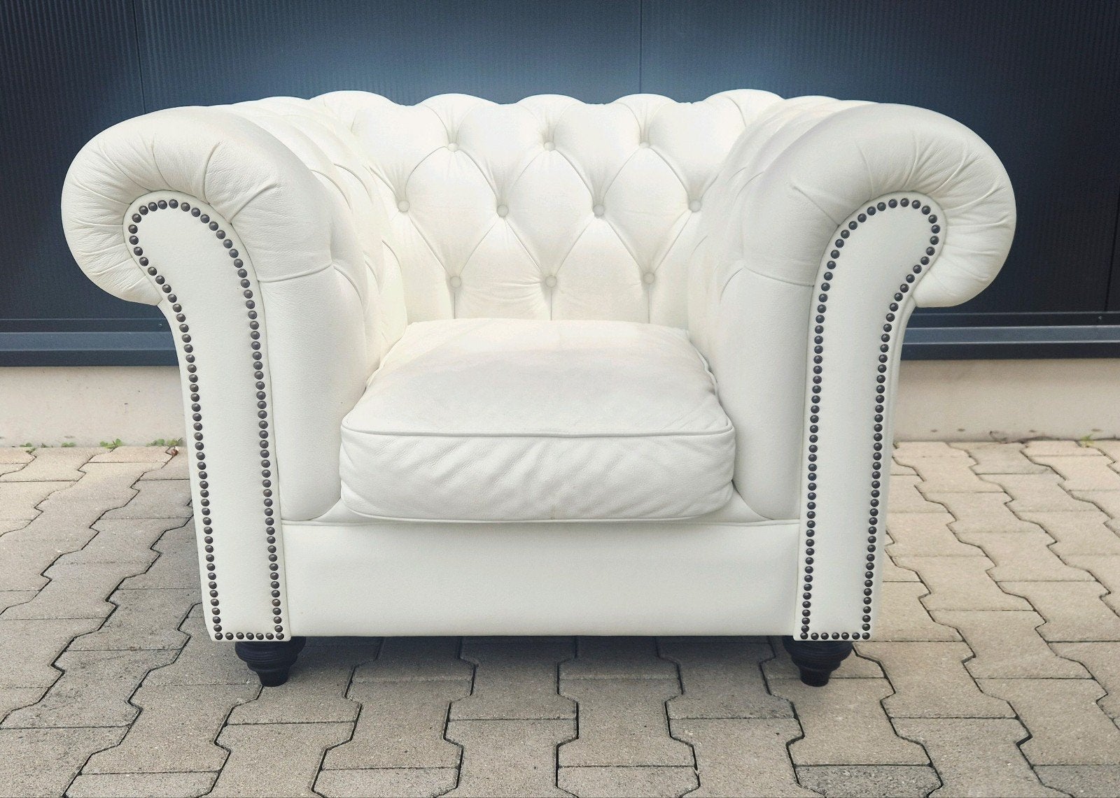 Chesterfield clubfauteuil, Ophalen of Verzenden