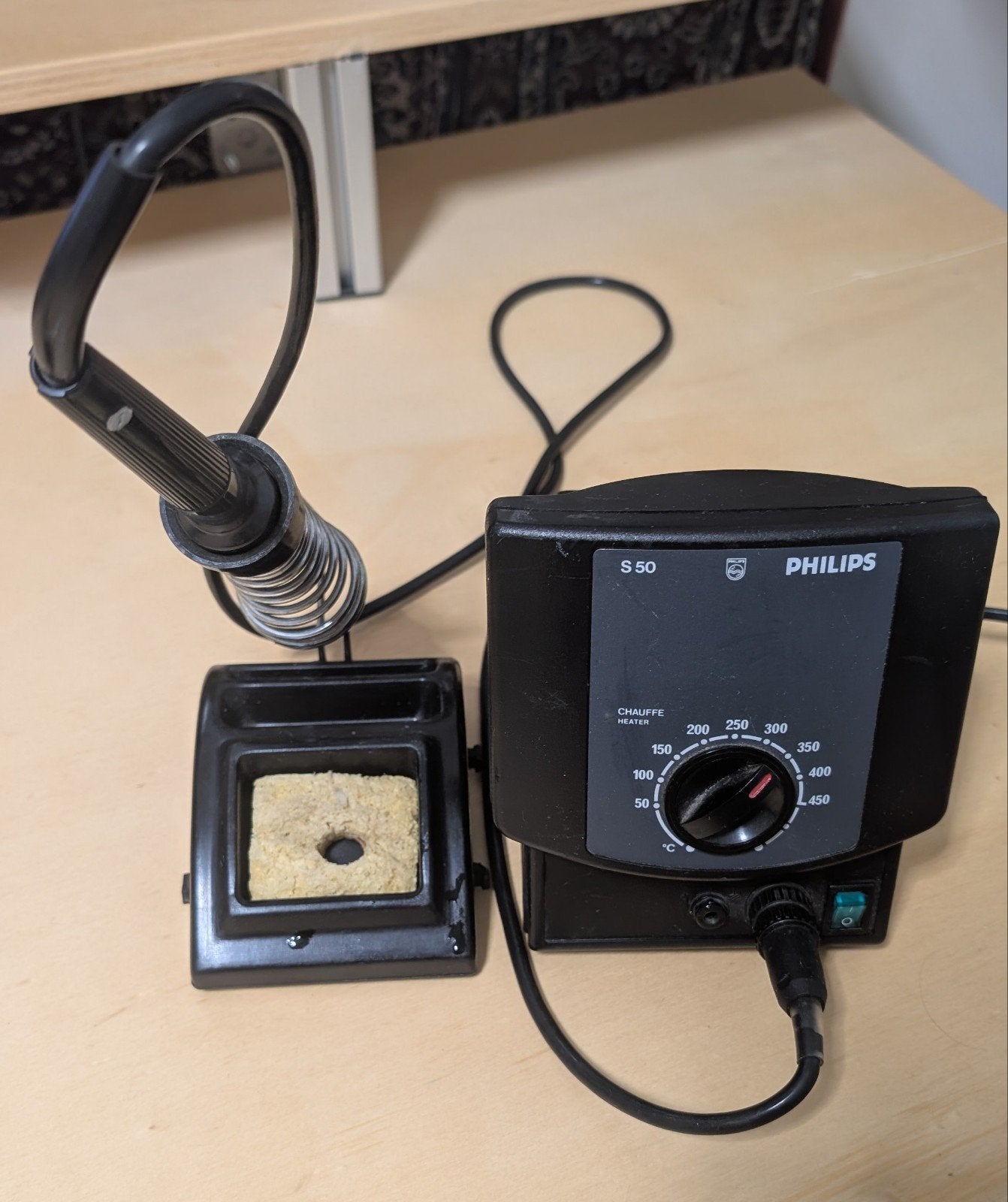 Philips soldeerstation / soldeerbout S 50 solderen, Doe-het-zelf en Verbouw, Gereedschap | Overige machines, Ophalen of Verzenden