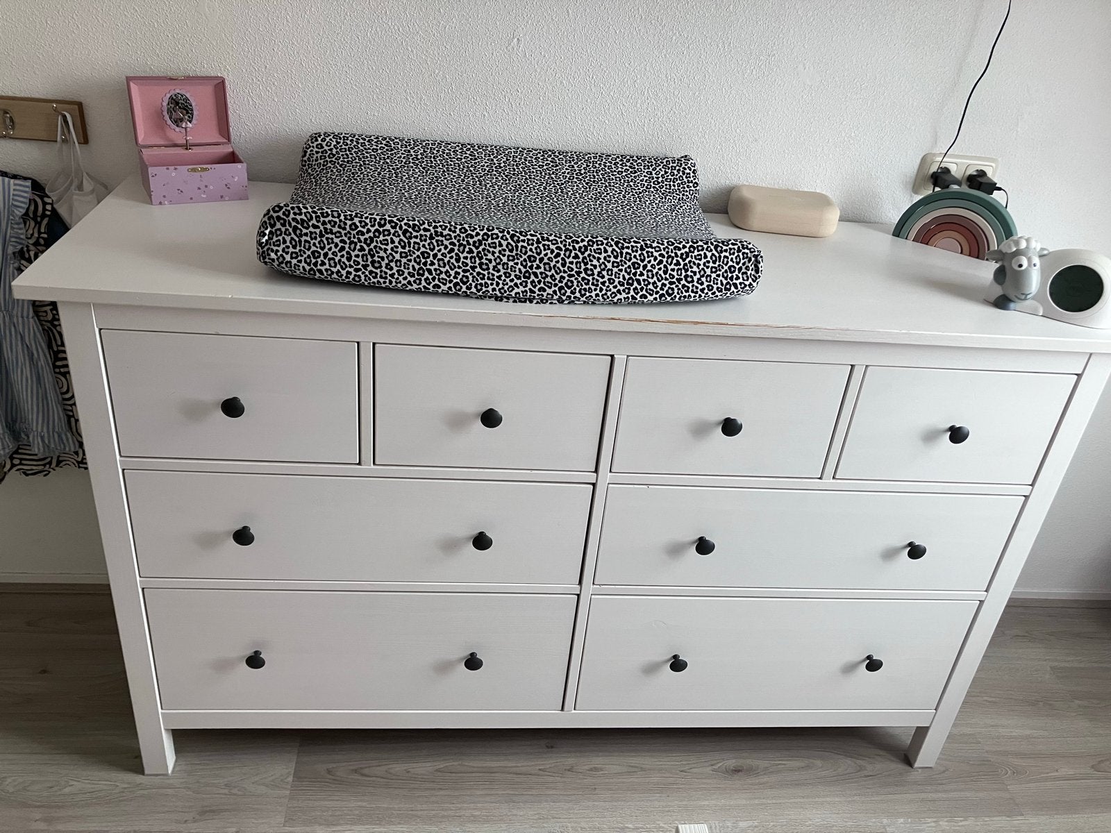 IKEA Hemnes commode wit, Ophalen, Gebruikt, 50 tot 70 cm, 100 cm of meer