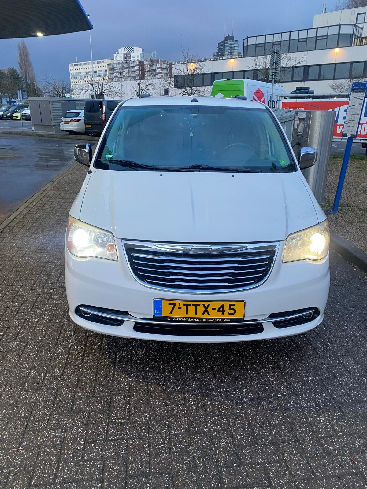 Chrysler 2012 Wit LIMITED EDITION, Auto's, 700 kg, 7 stoelen, Wit, Particulier