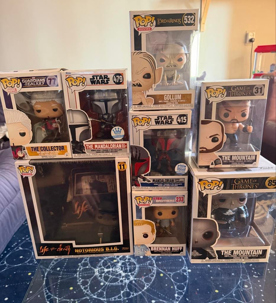 Diverse Funko Pop! Collectie - Star Wars, GoT, LOTR, Notorio, Ophalen of Verzenden, Nieuw
