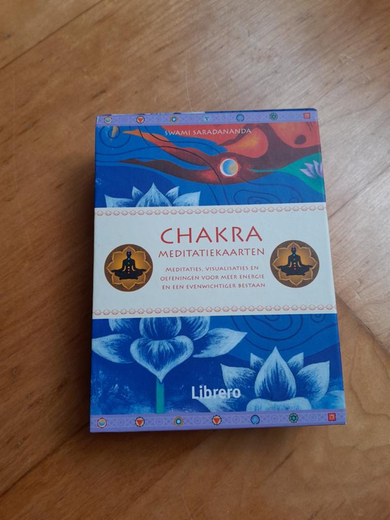 Chakra Meditatiekaarten - Swami Saradananda, Meditatie of Yoga, Swami Saradananda, Ophalen of Verzenden, Zo goed als nieuw