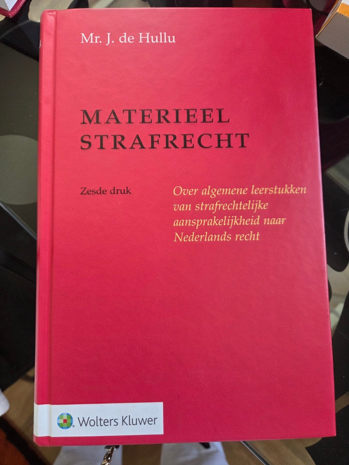 J. de Hullu - Materieel strafrecht, J. de Hullu, Sociale wetenschap, Nieuw, Ophalen of Verzenden
