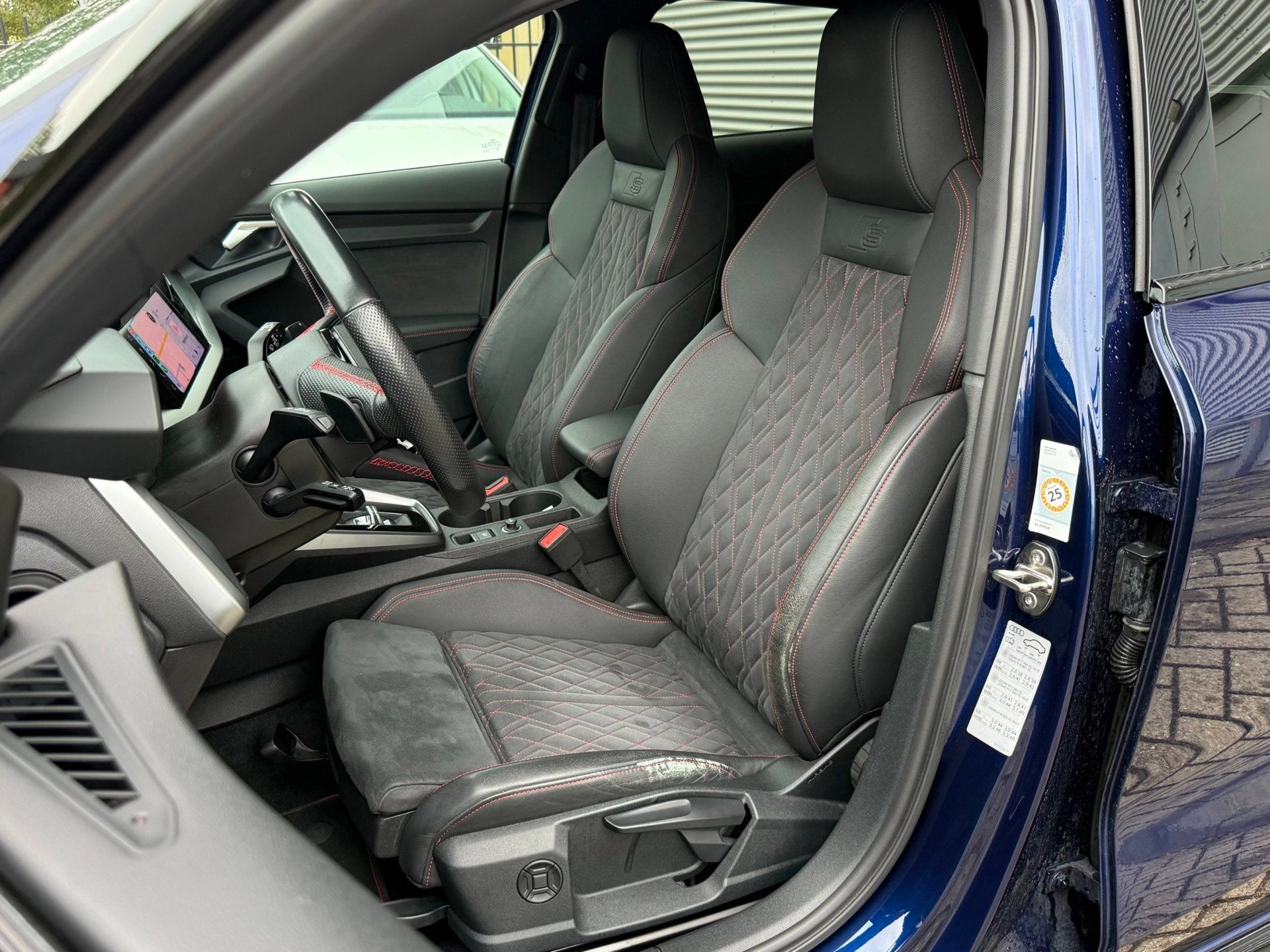 Audi A3 Sportback 45 TFSI e S edit Competition | MATRIX | RS, Auto's, Gebruikt, Zwart, Blauw, Hybride Elektrisch/Benzine