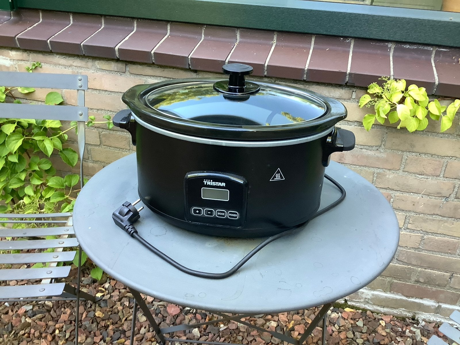 Tristar Slowcooker met timer en uitneembare pot, Ophalen, Timer, Zo goed als nieuw