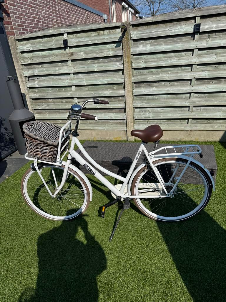 Sparta dames Pick-Up fiets wit 28 inch, Ophalen, Sparta, 53 tot 56 cm, Versnellingen