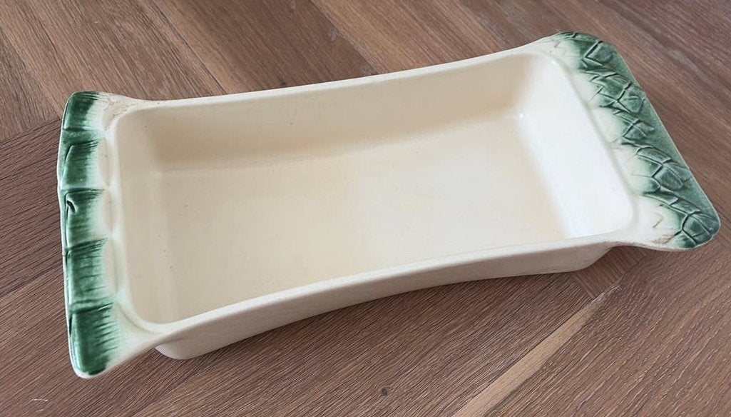 Aspergeschaal, ovenschaal, brocante/vintage asperge schaal, Ophalen