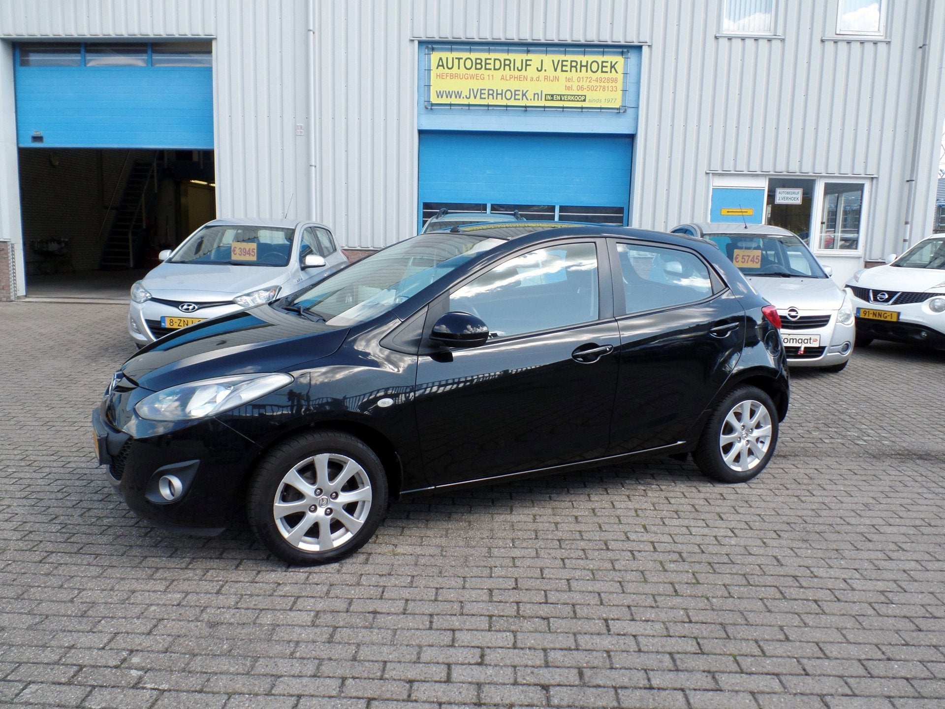Mazda 2 1.3 GT-L 5 deurs airco, Auto's, Voorwielaandrijving, Euro 5, Gebruikt, 31 €/maand