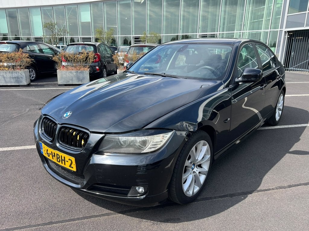 BMW 3 Serie 318i Business Line (bj 2008), Auto's, Zwart, Origineel Nederlands, Bedrijf, Handgeschakeld