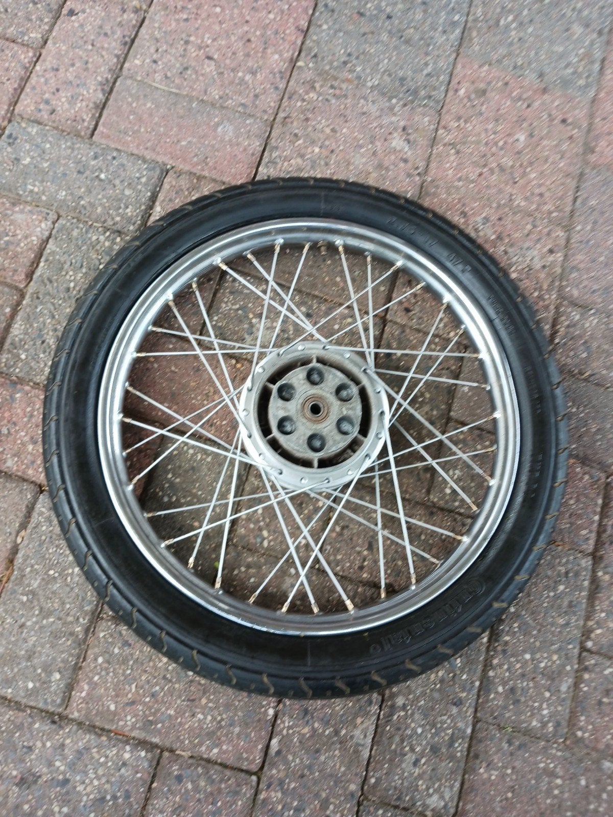 zundapp 17 inch achterwiel, Fietsen en Brommers, Ophalen of Verzenden, Overige typen