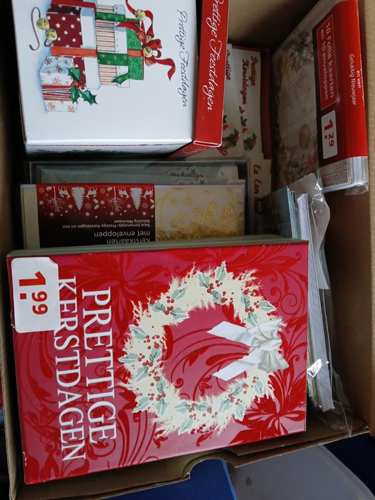 Kerstkaarten, Verzenden