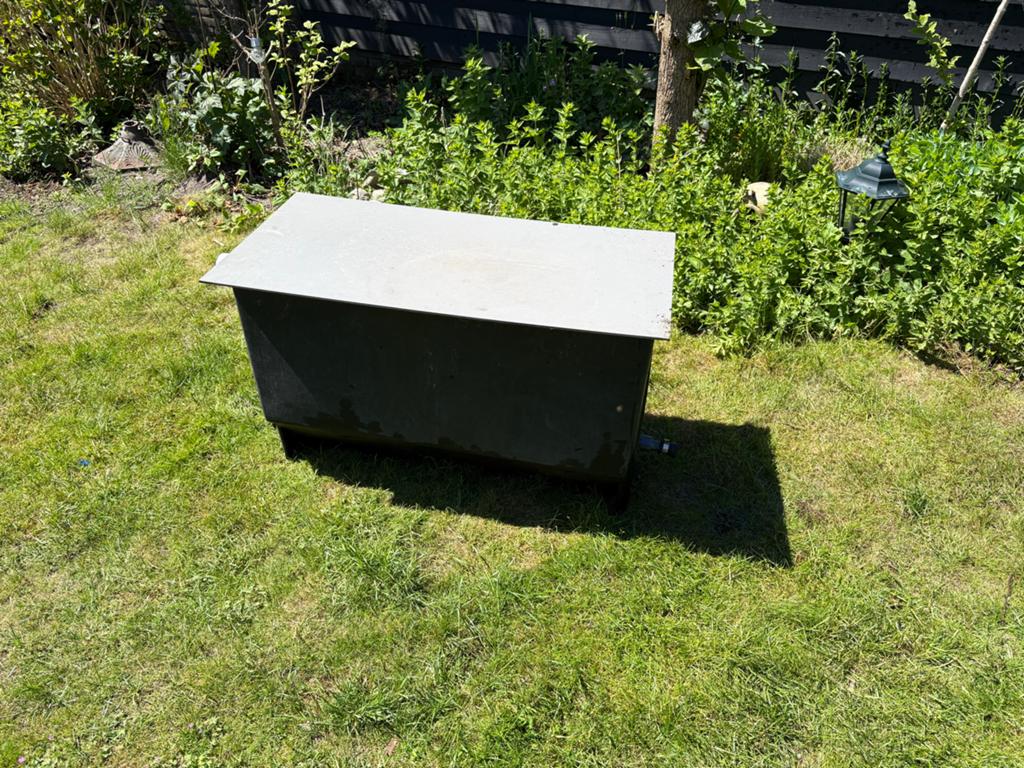 3-kamer filter voor vijver, Ophalen, Gebruikt