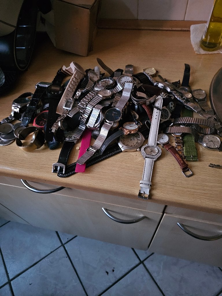 horloges div., Overige merken, Gebruikt, Staal, Verzenden