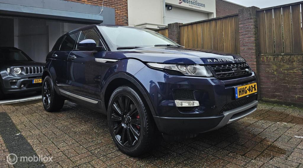 Land Rover Range Rover Evoque 2.0 Si 4WD Autobiography, Auto's, Land Rover, Euro 5, 4 cilinders, Blauw, Vierwielaandrijving