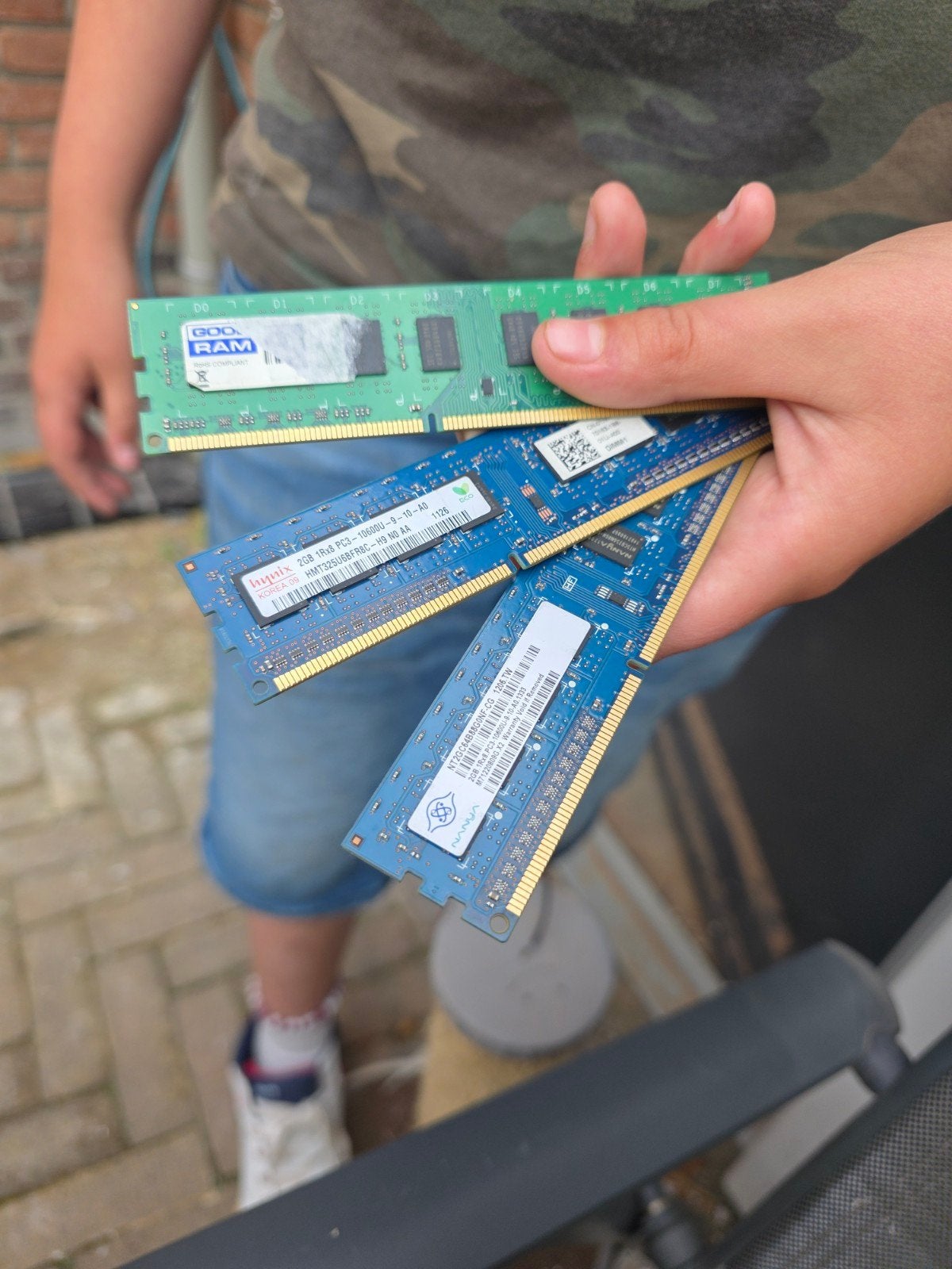 DDR3 RAM Geheugen Pakket: 2x 2GB, 1x 4GB (Totaal 8GB), Computers en Software, RAM geheugen, Gebruikt, 8 GB, DDR3, Ophalen of Verzenden