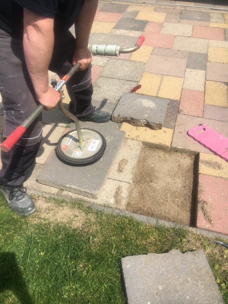 vacuum zuiger voor leggen terrastegels, Ophalen, Gebruikt, Overige typen, Overige merken