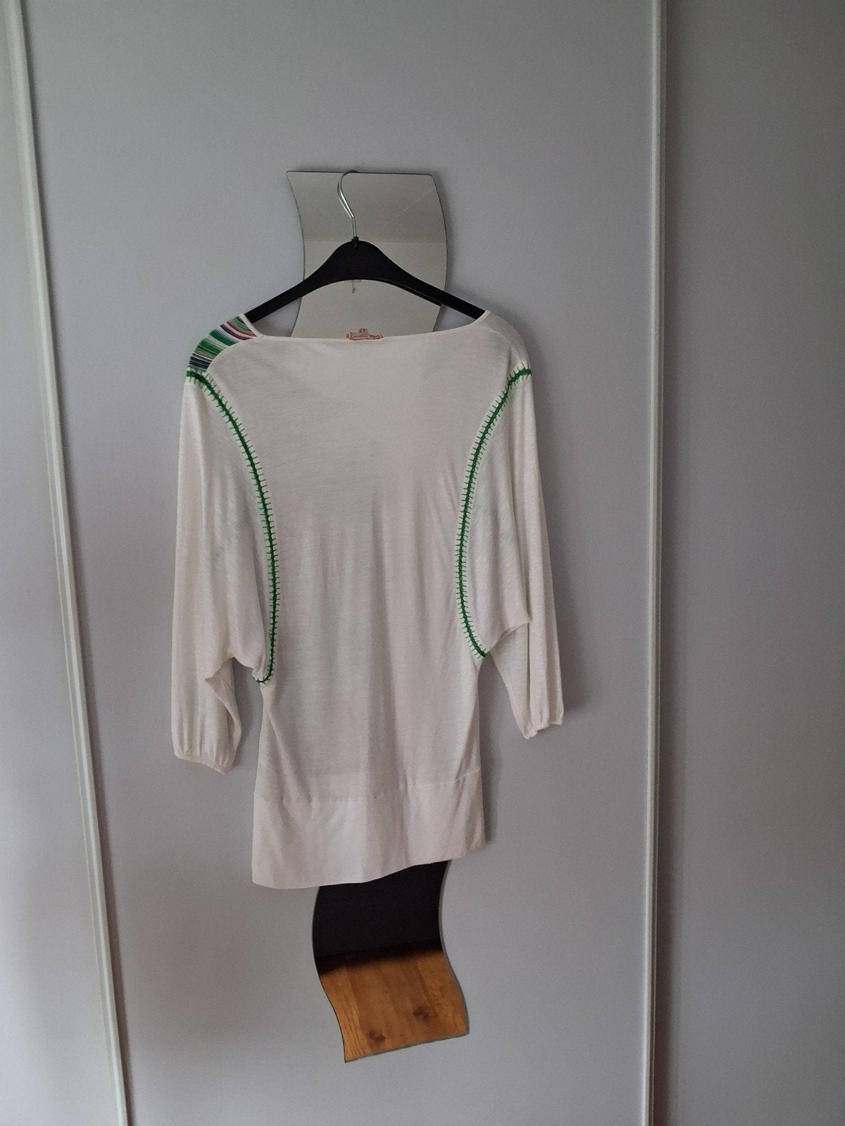 WITTE DIDI TUNIEK MAAT S, Kleding | Dames, Blouses en Tunieken, Wit, Didi, Ophalen of Verzenden, Zo goed als nieuw