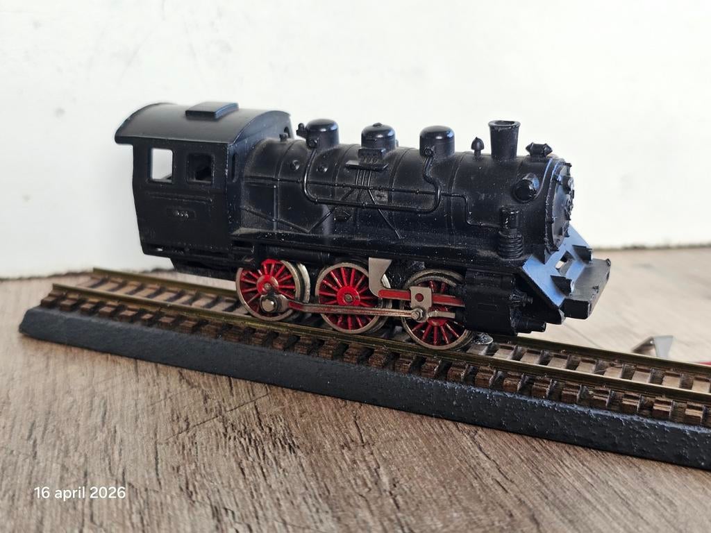 Modeltrein Ho fleischmann stoomlokomotief knutselaar, Hobby en Vrije tijd, Ophalen of Verzenden, Gelijkstroom, Wagon, Fleischmann