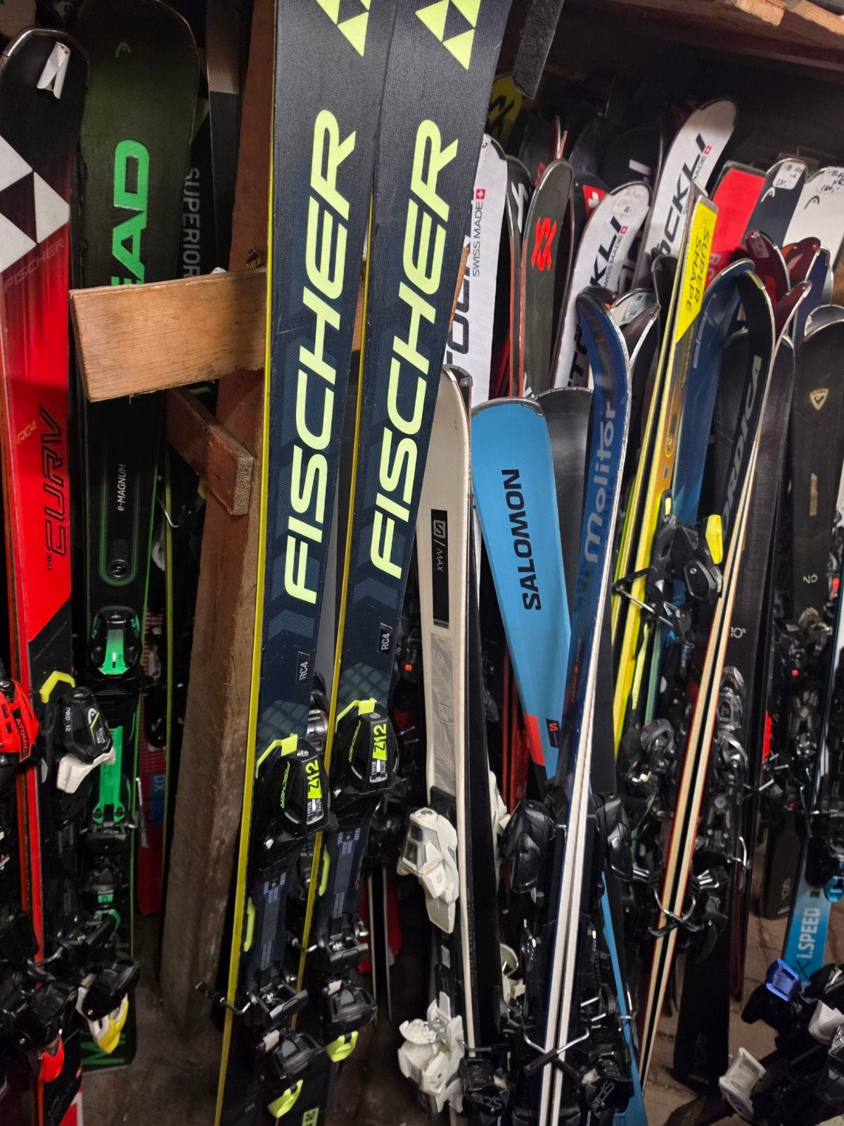 185cm FISCHER RC4 RC 1000€ GEVORDERD TOP SKI 2025, Ophalen of Verzenden, Zo goed als nieuw, Carve, Skiën