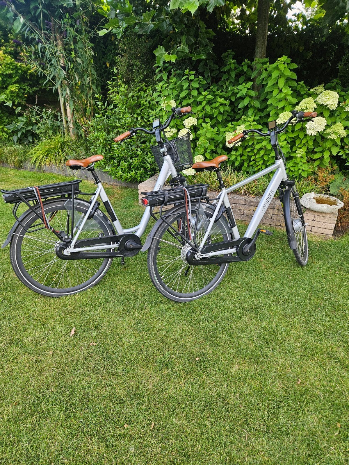 Set elektrische fietsen van topmerken van Dijck dames/heren, Fietsen en Brommers, Elektrische fietsen, Zo goed als nieuw, 51 tot 55 cm