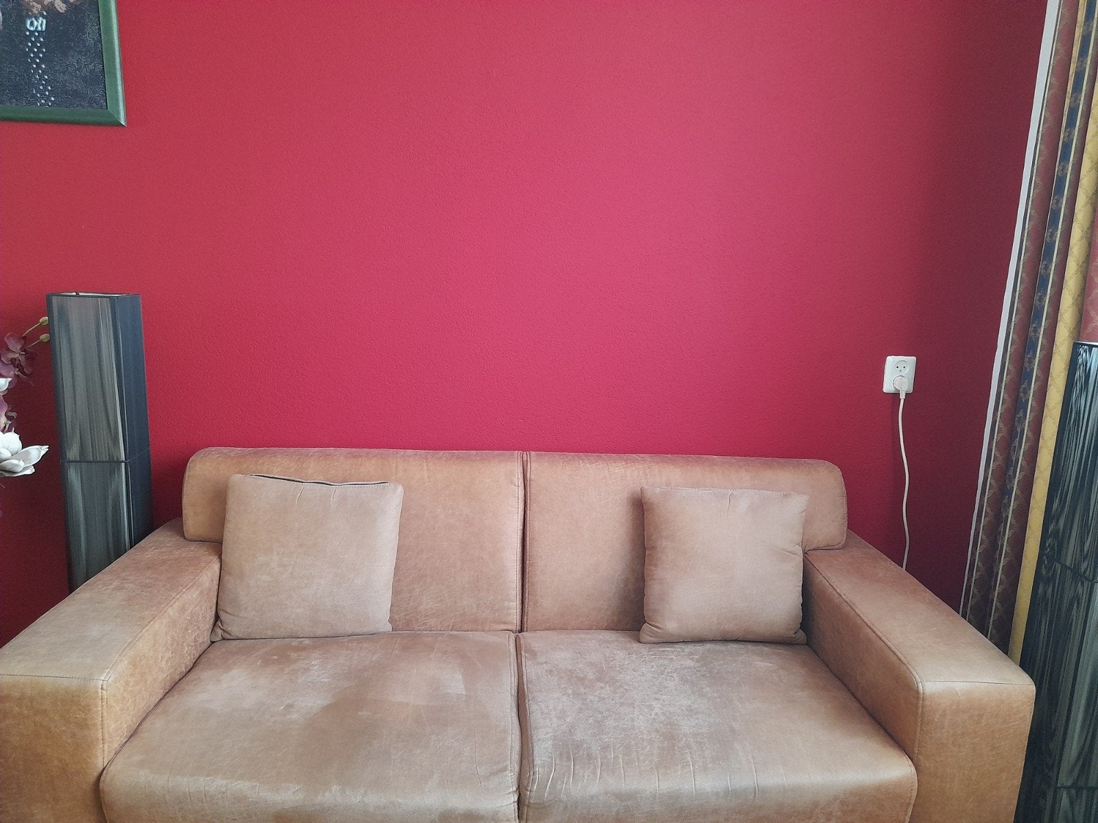 Bankstel, Huis en Inrichting, Ophalen, Zo goed als nieuw, Tweepersoons, Rechte bank