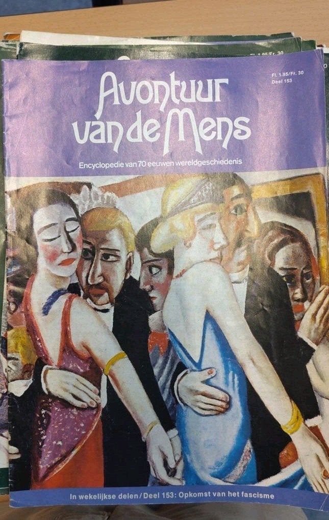 Avontuur van de Mens - Encyclopedie Wereldgeschiedenis, Ophalen of Verzenden, Gelezen, Overige typen
