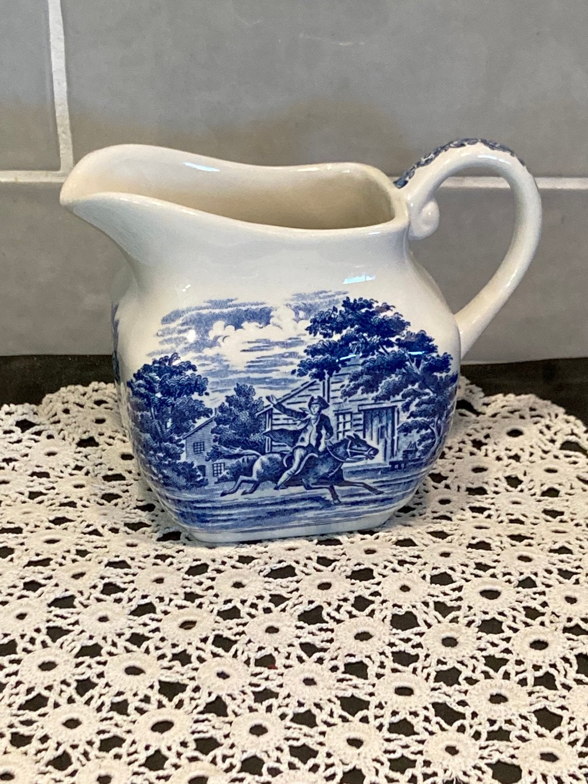Melkkannetje Liberty Blue (110326h), Gebruikt, Overige typen, Ophalen of Verzenden, Overige stijlen
